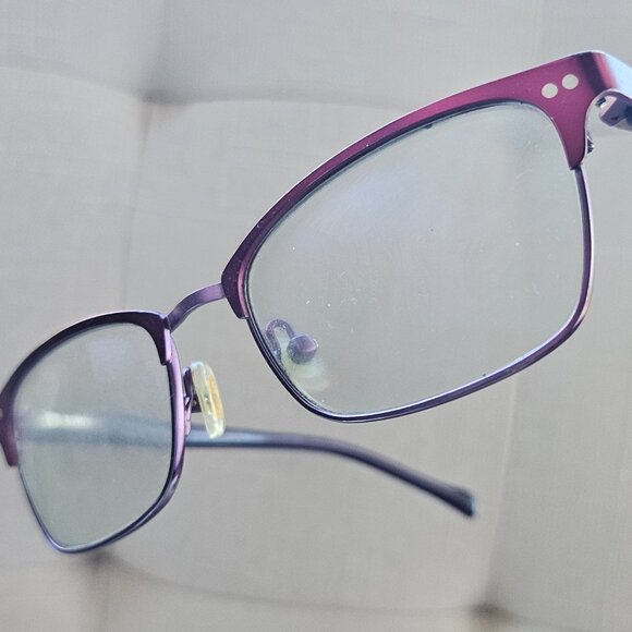 Vera Bradley Women Eyeglasses Frame Burgundy Tone Glasses Eye Wear 47[]16 125 - Picture 2 of 14